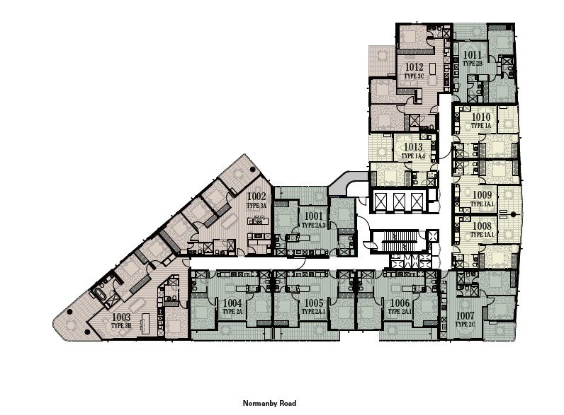 floor plate level 10